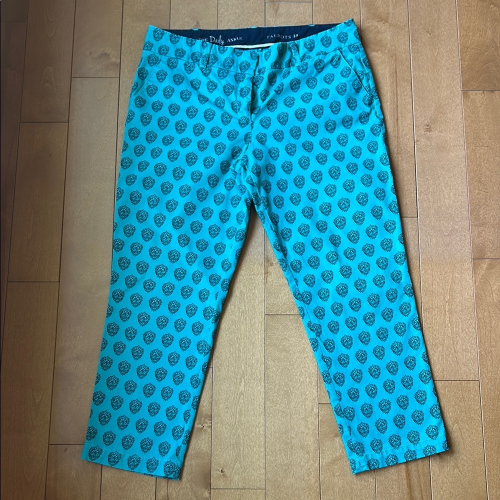 Talbots Patterned Pants - image 1